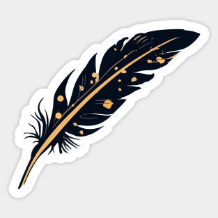 Bird Feathers Sticker